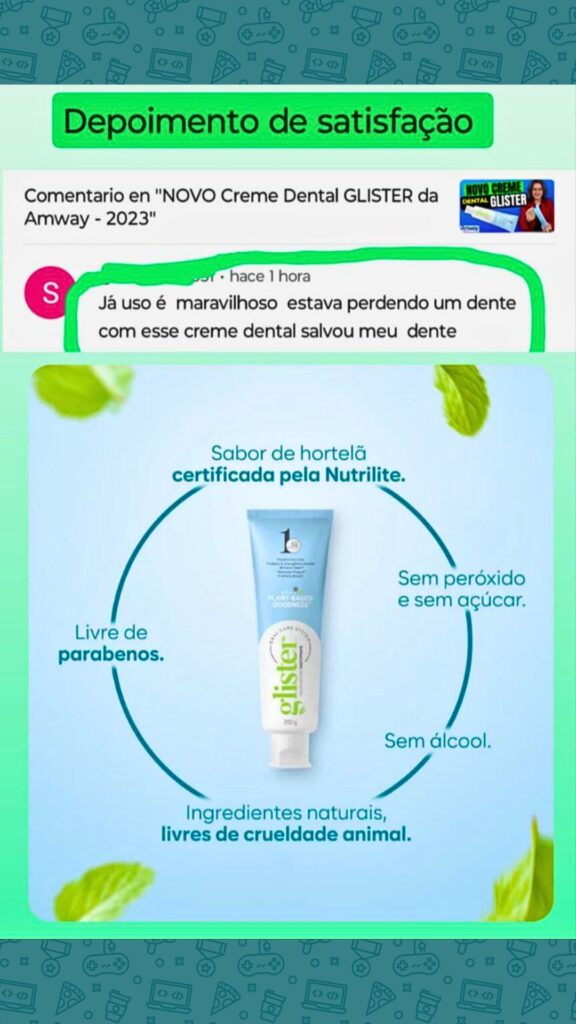 Glister Creme Dental Multi-Action da Amway