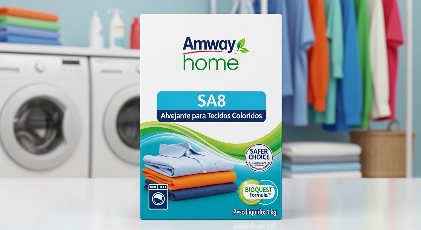 Alvejante Branqueador SA8 da Amway embalagem 1kg