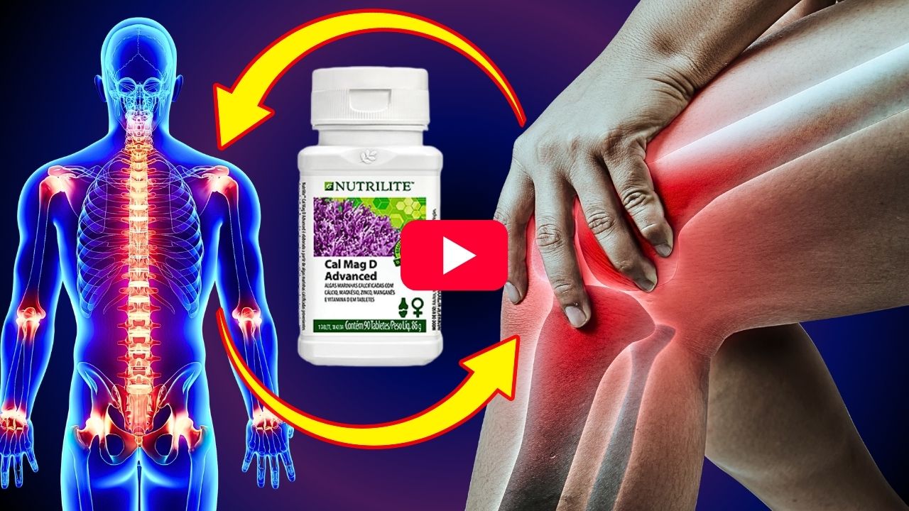 Suplemento de Cálcio com Vitamina D e Magnésio Nutrilite
