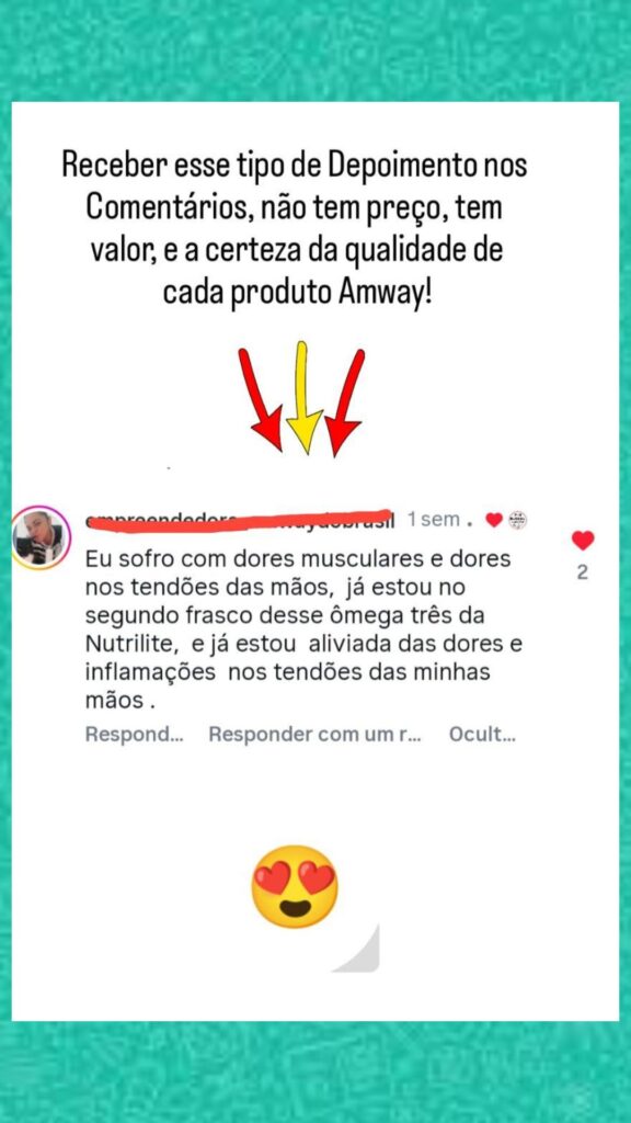 Depoimentos Reais de Produtos Amway