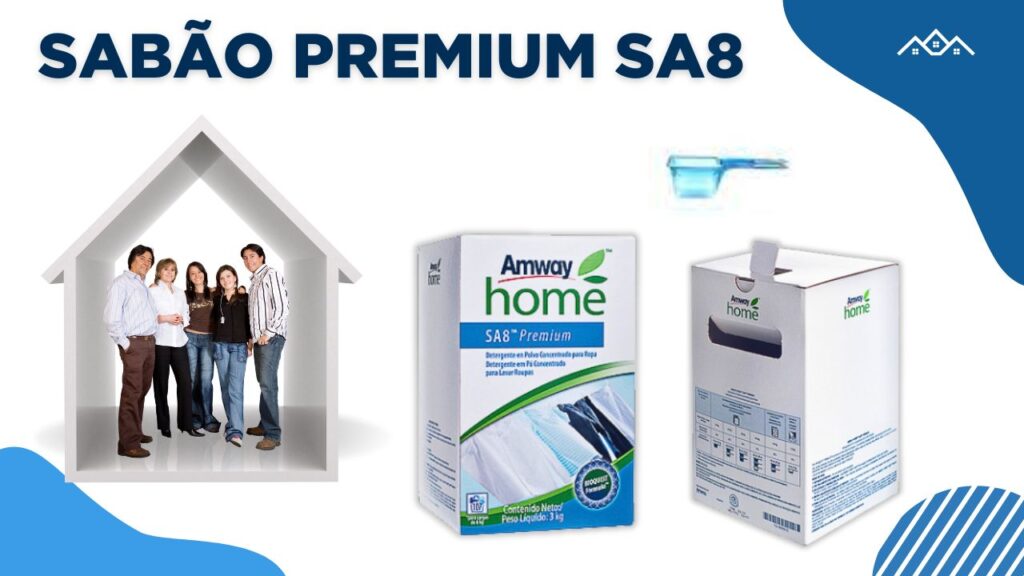 Sabão em pó SA8 concentrado Amway