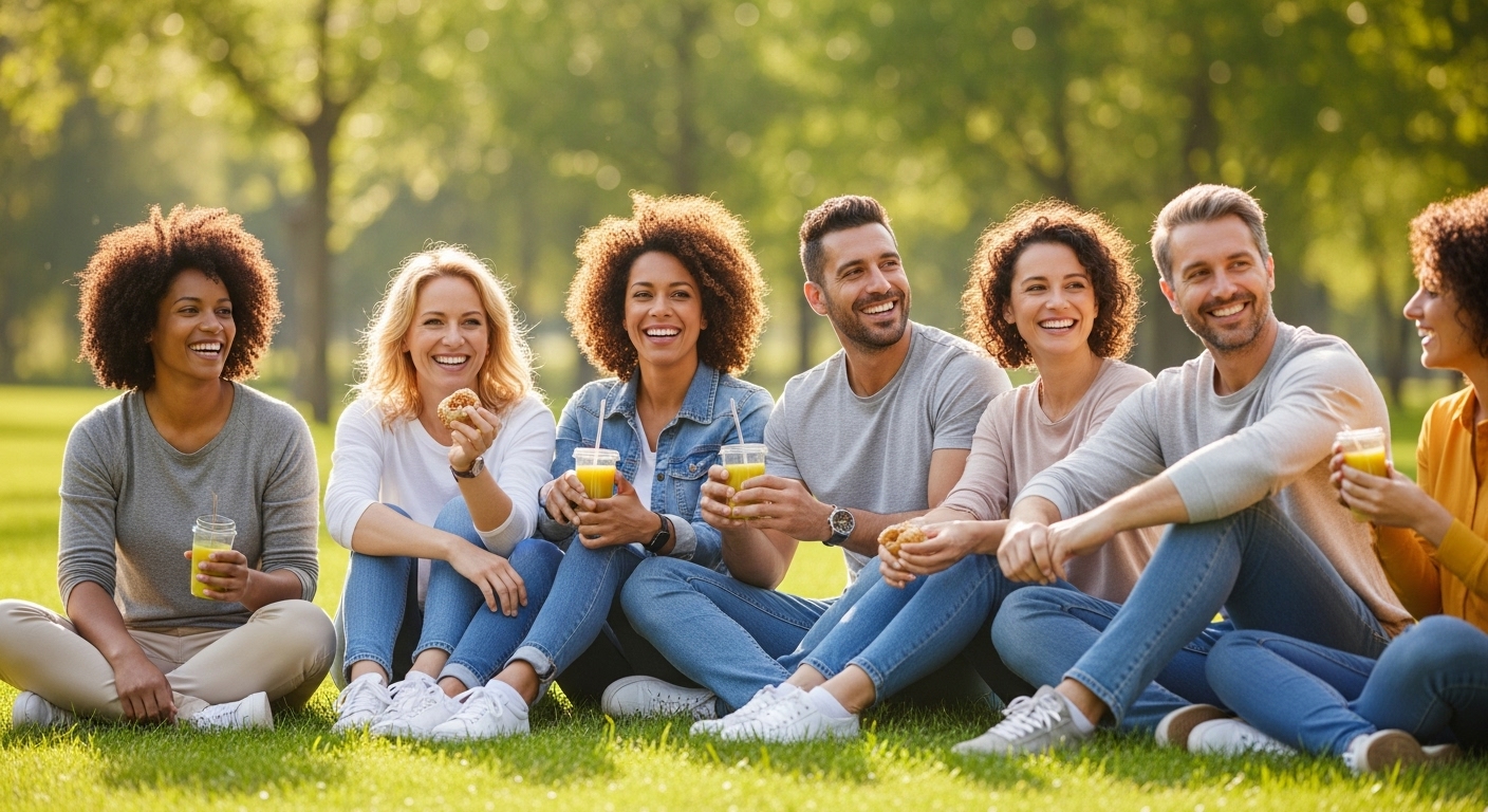 Consumidores saudáveis e satisfeitos