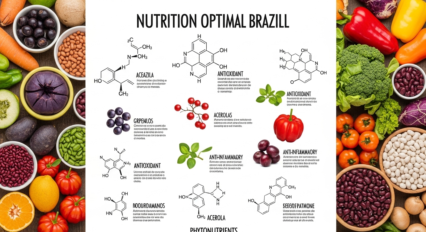 Fitonutrientes em ação, protegendo as células para uma saúde duradoura.