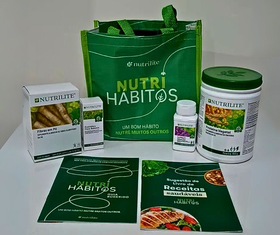 Programa Nutri Habitos Nutrilite O Kit Oficial Amway para Criar uma Rotina Saudavel